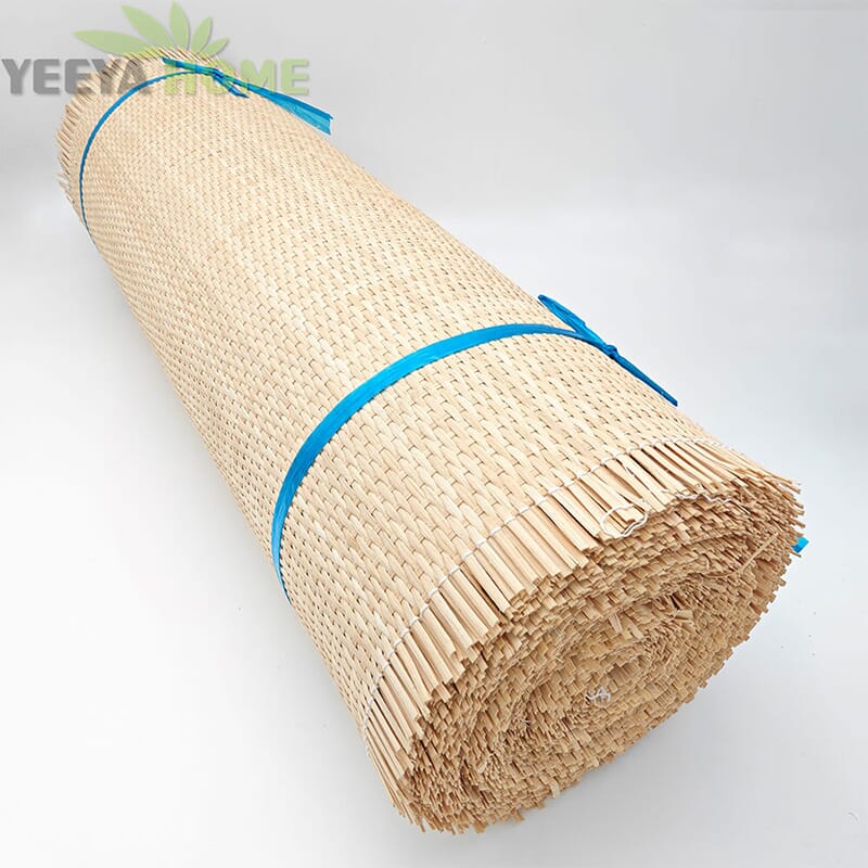 plain weave natural rattan core webbing