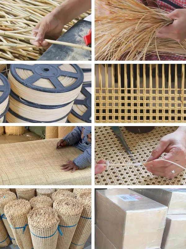 rattan cane webbing roll production - yeeyahome
